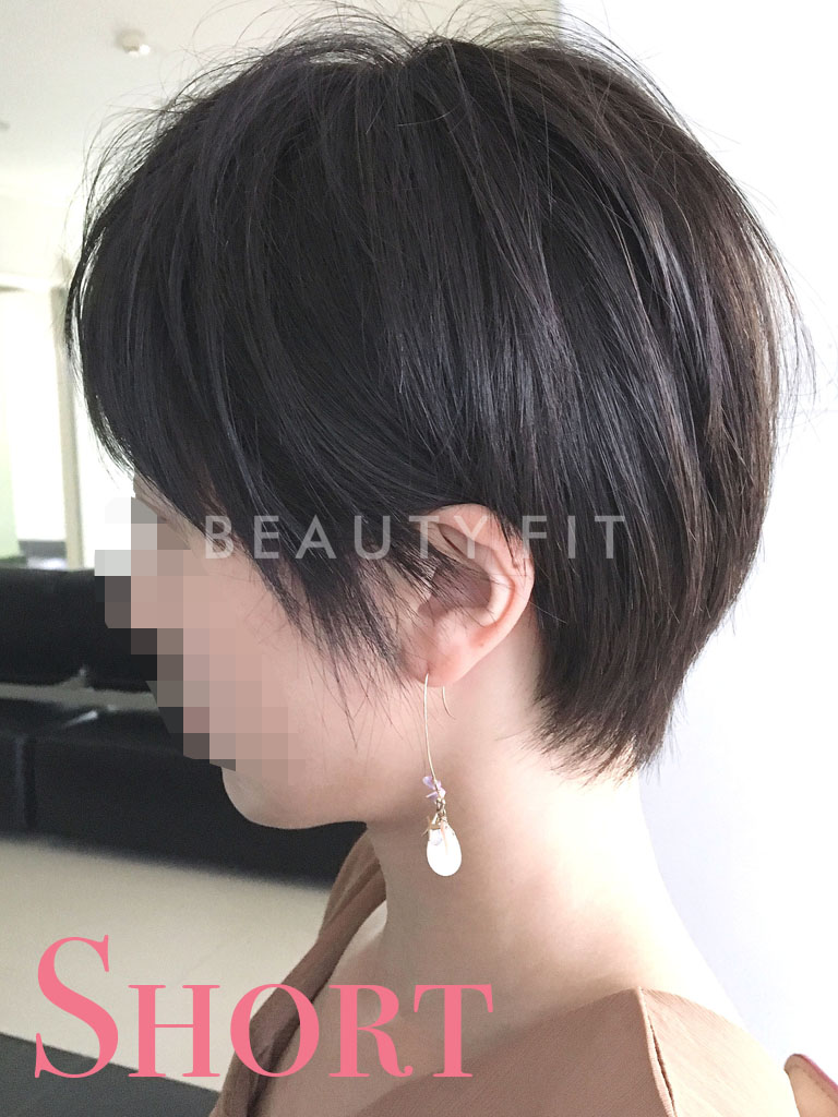 医療用ウィッグのヘアカタログ ショートのタイトル画像